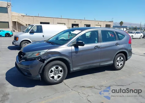 2016 Honda Cr-V Lx from USA, damaged, VIN 2HKRM3H31GH504887